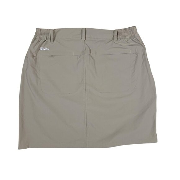 Willit Beige Skort Stretch Active Outdoor Golf Tennis Medium - Picture 2 of 4